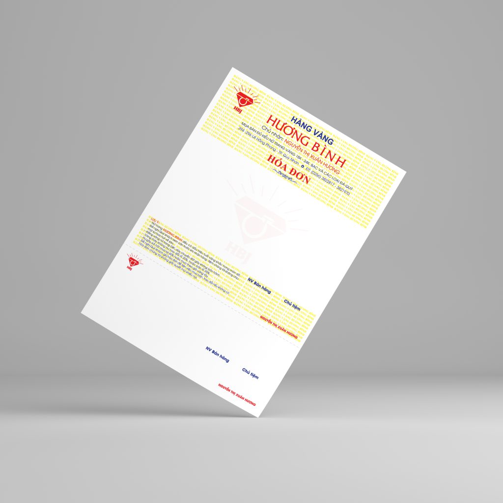 in ấn giấy bảo đảm vàng