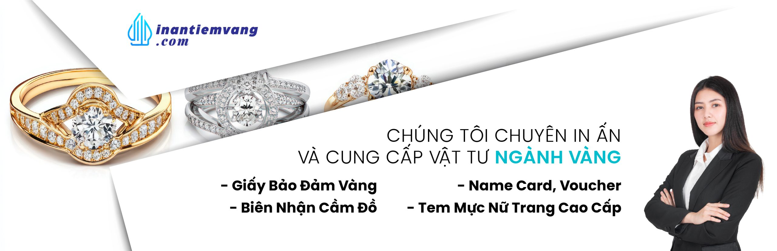 in giấy bảo đảm vàng chất lượng cao cho tiệm vàng